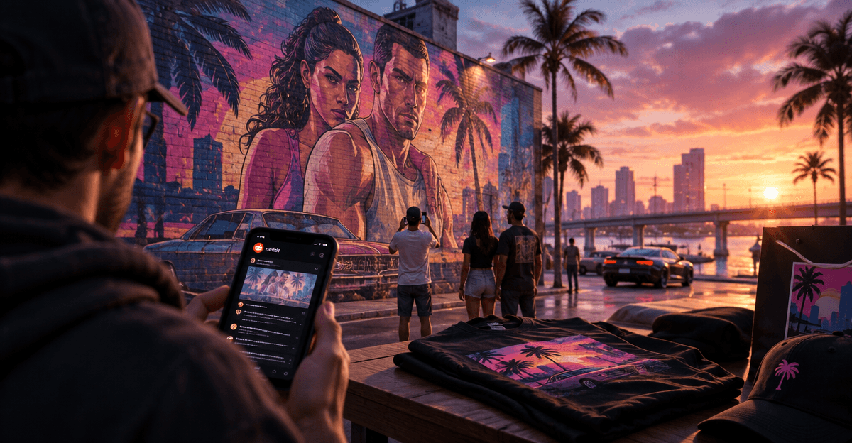 GTA 6 Marketing: Reddit Fans Discuss Murals, Merch and Rockstar’s Approach — GTA Pro